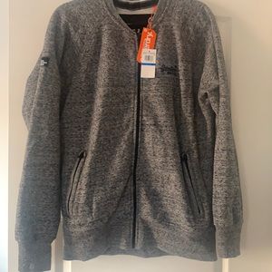 Superdry zip up sweatshirt